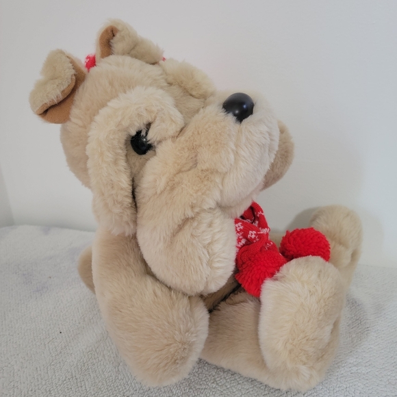 Vintage 1984 Commonwealth Kris Kringle Plush Shar Pei - Picture 4 of 7